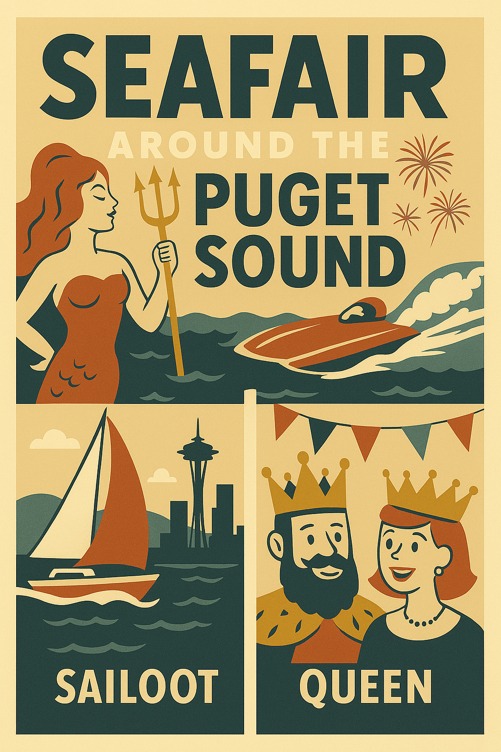 1930s-style SeaFair poster